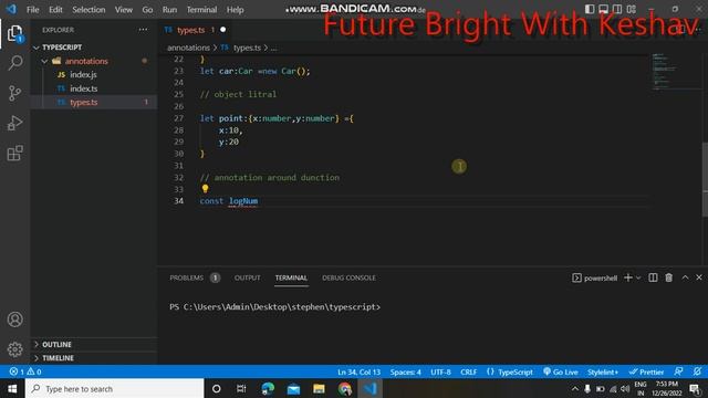 Annotation Around Function Typescript смотреть онлайн