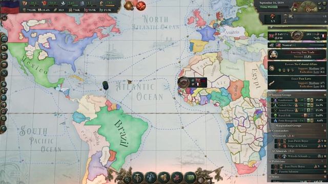 Liberty or Death ep 1 Haiti - Victoria 3 смотреть онлайн