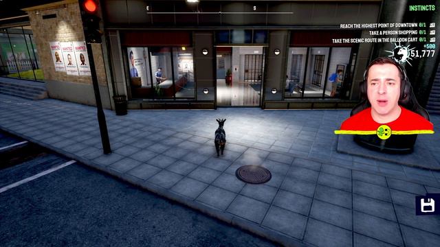 Goat Simulator 3 Taunt the Police House Instinct Guide смотреть онлайн