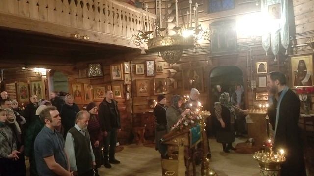 Проповедь по окончании Утрени с Акафистом (Похвалы Пресвятой Богородицы). 31.03.2023 г. смотреть онлайн