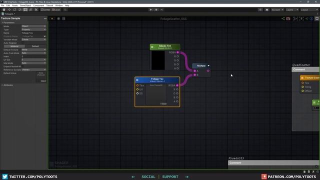 Fluffy Foliage, Wind and Subsurface Scattering: [Unity Shader Graph and Amplify] смотреть онлайн