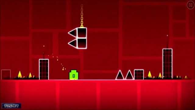 Игры для компьютера - Geometry Dash смотреть онлайн