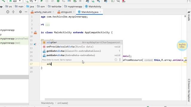 Spinner In Android | Android Studio Tutorial For Beginners смотреть онлайн