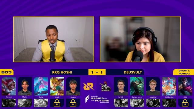 Games of the Future | MLBB | Group stage #2 | Stream A смотреть онлайн