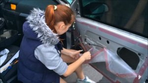 Снятие дверных карт Opel Astra H