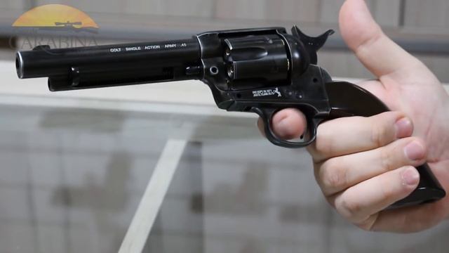 Revólver COLT Peacemaker CO2 4.5mm Full Metal смотреть онлайн
