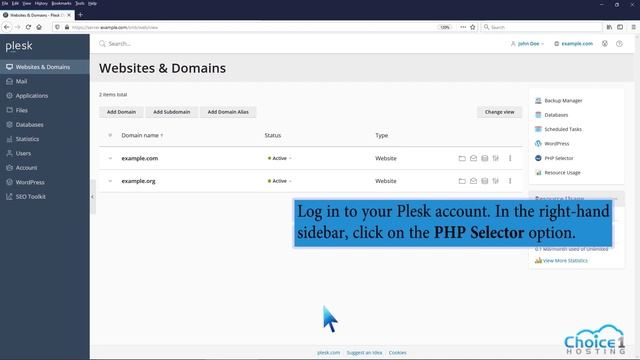 How to Enable the GD extension of PHP using CloudLinux Selector in Plesk Choice 1 Hosting смотреть онлайн