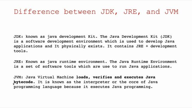 Explain Java Architecture and Its Components смотреть онлайн