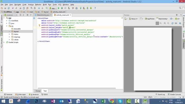 Android ScrollView vertical - tutorial смотреть онлайн