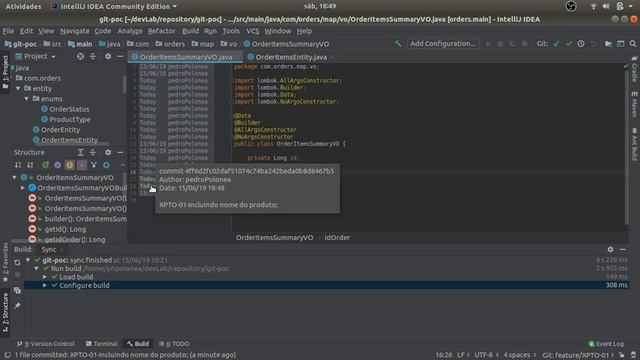 Tips Git blame in IntelliJ смотреть онлайн