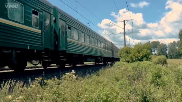 ЧС7-074 с поездом №244 Евпатория - Москва смотреть онлайн