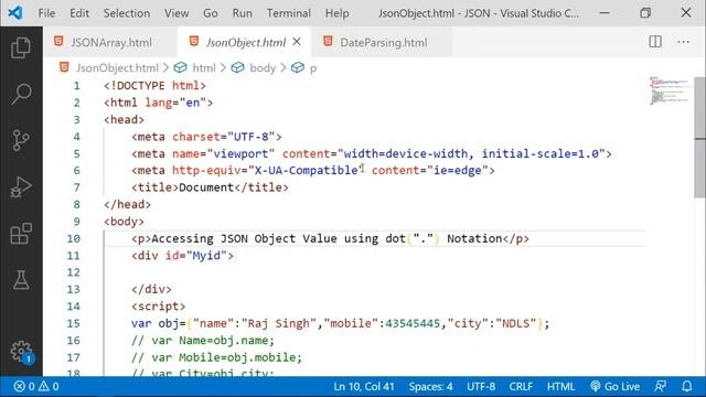 6- Visual Studio Code | Command Palette and Navigation in VS Code Editor in Hindi смотреть онлайн