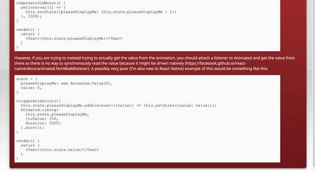 Trying to Animate React Native Text Value смотреть онлайн