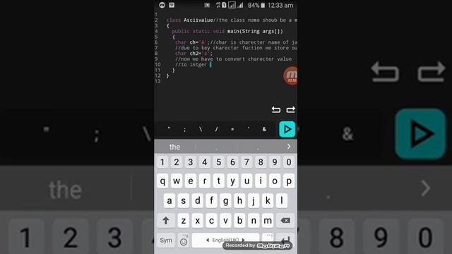 java program to find the ASCII value of any charecter??by Ansh soni смотреть онлайн