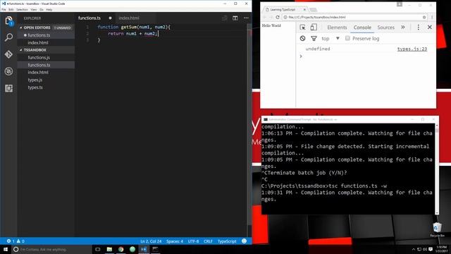 TypeScript Crash Course смотреть онлайн