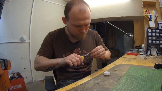 Руль из цепи для Р/У модели своими руками | Steering wheel from chain for RC car смотреть онлайн