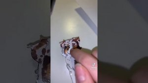 тутор на бумажную собачку опять же видио не моё .??❤️