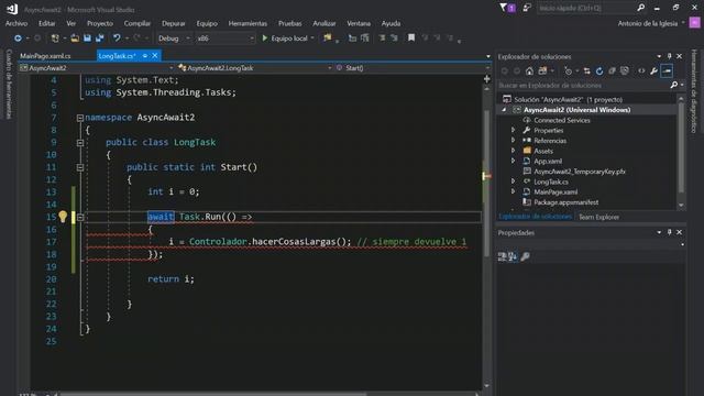 Asíncronía en C#: Async, Await y Task explicados смотреть онлайн