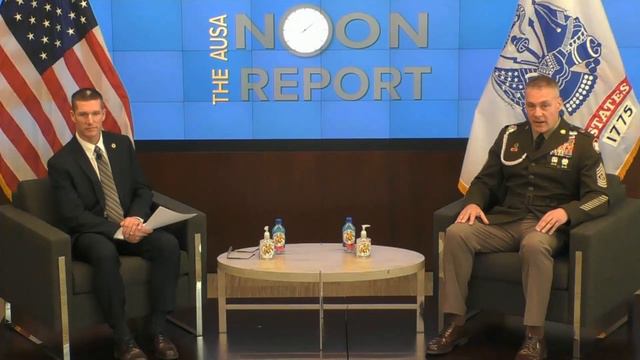 AUSA's Noon Report - CSM Andrew Lombardo, 14th CSM Army Reserve - 12-13-2021