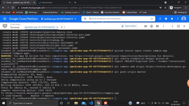 Continuous Delivery Pipelines with Spinnaker and Kubernetes Engine | Qwiklabs GSP114 | Google Cloud смотреть онлайн