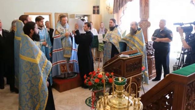 освящение храма СПКУ смотреть онлайн