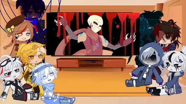 × [my au] реакция сансов на меме × sans au react to memes × смотреть онлайн