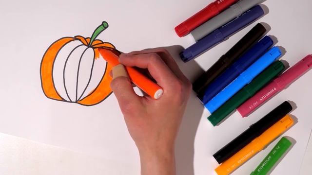 Как рисовать легко и быстро Овощи? Рисуем овощи для детей смотреть онлайн