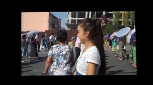 Репетиция праздника 25-летия Независимости в Худжанде (Согдийская область, Таджикистан)