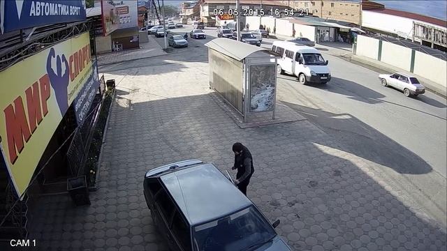 Уличная HDCVI камера DH-HAC-HFW2220RP-Z, 2 Mpx, 25 к.с., Цифромания, Ингушетия, Авто Человек смотреть онлайн