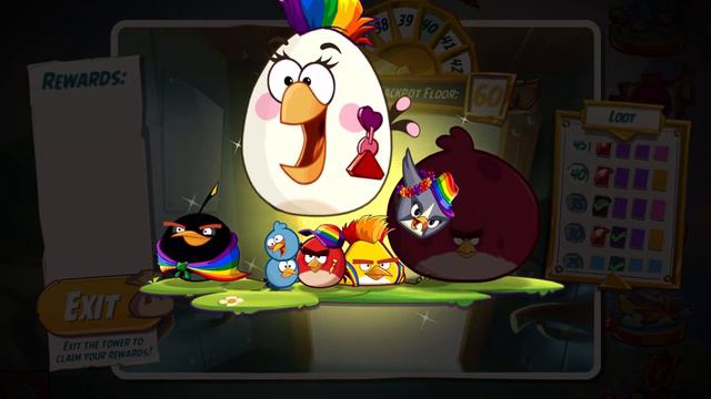 Angry birds 2: getting Matildas pride hat and losing 600 gems смотреть онлайн
