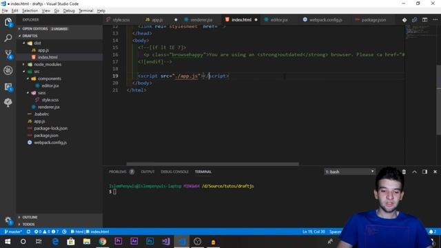 Let's Create a Rich Text Editor With Draftjs and React Intro & Getting Started #01 смотреть онлайн