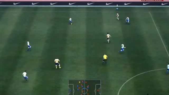 прохождение PES 2010 за Барселону 1 матч смотреть онлайн