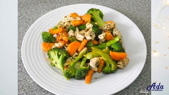 Гарнир из брокколи Рецепт пошаговый как приготовить видеорецепт