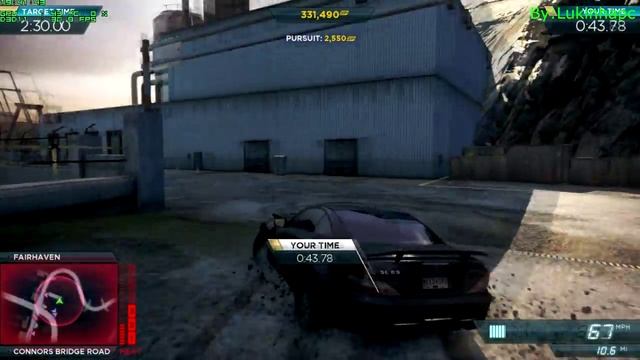 NFS Most Wanted PC Gameplay [ AMD Athlon II X2 270 3.4Ghz + HD7750 ] смотреть онлайн