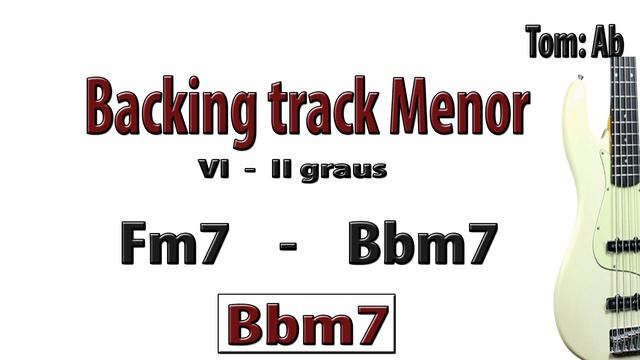 Fm7 and Bbm7 backing track bossa nova 120bpm смотреть онлайн