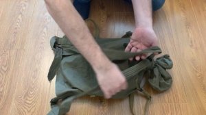 Как завязать вещмешок ? Очень легко!