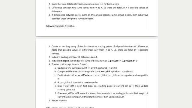 LONGEST SPAN WITH SAME SUM /Array question смотреть онлайн