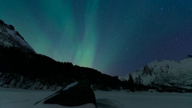Северное сияние / Aurora Borealis | Звуки релакса / Sounds of relaxation смотреть онлайн