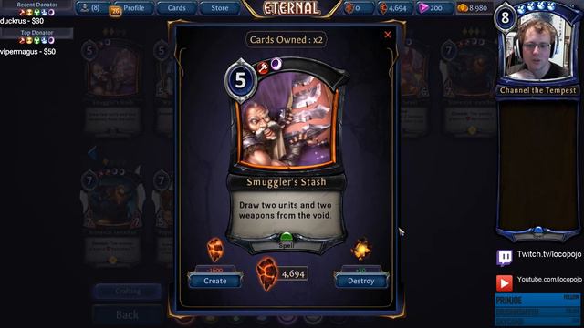 Eternal Card Breakdowns - Stonescar, Colorless, Nictotraxian (The Empty Throne) смотреть онлайн