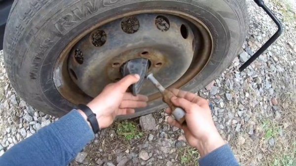 Renault master как снять запаску (Opel movano, Nissan nv400)