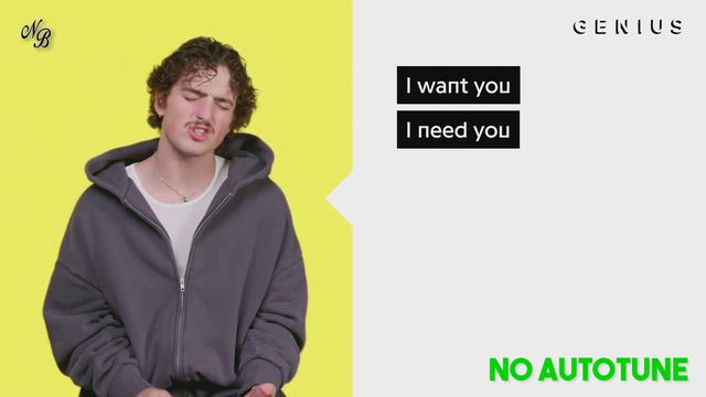 Benson Boone 'Beautiful Things' | *AUTOTUNE VS NO AUTOTUNE* (Genius) смотреть онлайн