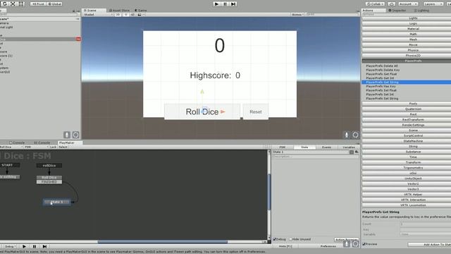 Playmaker: Saving Highscore with PlayerPrefs in Unity смотреть онлайн