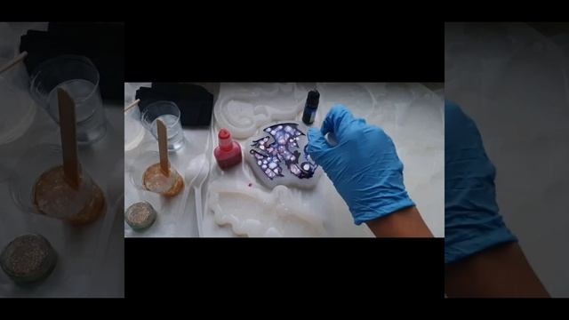 Ёлочные игрушки из эпоксидной смолы. смотреть онлайн