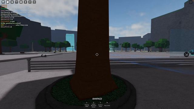 Играю с другом в The Strongest Battle Grounds