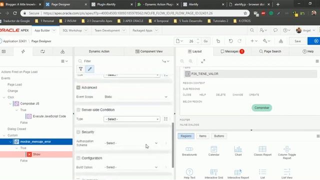 Como integrar y usar plug-in en Apex / Alertify + Oracle Apex + JavaScript (notificaciones/alertas) смотреть онлайн