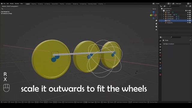 How to rig a steam train in Blender! Part 1 смотреть онлайн