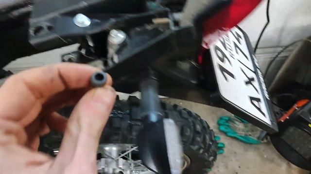 Укрепляем хвост мотоцикла RACER PANTHER 300! Зимовка... смотреть онлайн