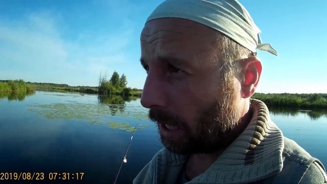 РЫБАЛКА В АВГУСТЕ. РЫБАЛКА НА РЕКЕ ЕШКА.ЩУКА НА БЛЕСНУ. РЫБАЛКА С ДЯДЕЙ ГАРИКОМ!!! смотреть онлайн