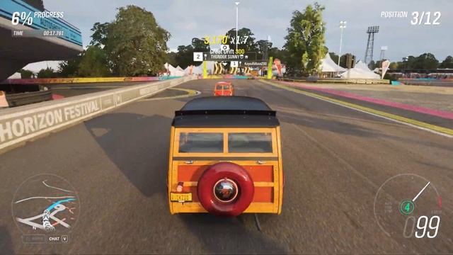 Forza Horizon 4 Summer Seasonal Championship With 1946 Ford Super Deluxe Station Wagon 4K HD смотреть онлайн