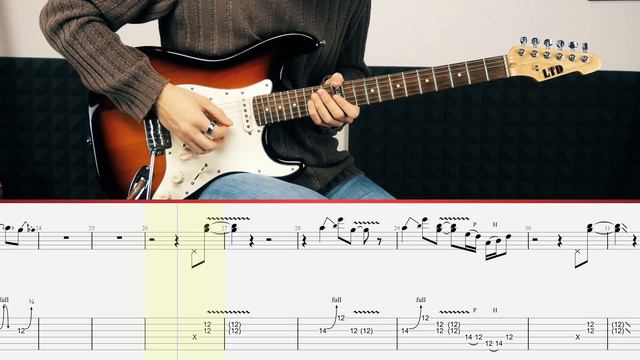 Stevie Ray Vaughan - Crossfire (Guitar Tutorial) смотреть онлайн